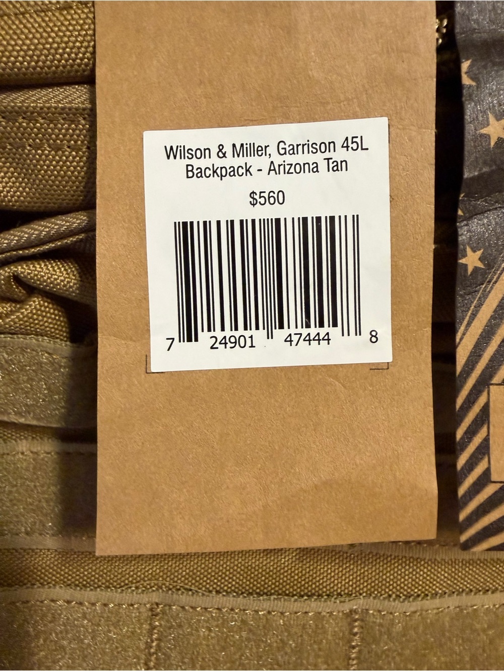 Garrison 45L Backpack - Arizona Tan